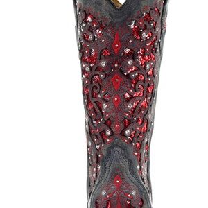 Corral Women's Heeled Boots - Red and Black